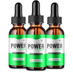 (3 Pack) Power Drops Extra Strength Supplement PowerDrops Liquid Formula (6oz)