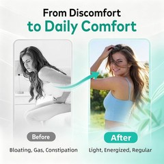 Super Colon Cleanse Detox Supplement with Senna Leaf, Psyllium Husk & Probiot…