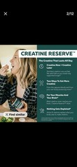 Triquetra Creatine Reserve Dual-Pathway Capsules Vegan Gluten-Free 3 bottles