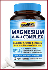 #1 Pastillas Medicina De Citrato De Magnesio En Vitaminas 6 En 1