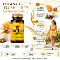 BIOBEE anti-inflamatory Extracts Arthritis support abeemed bio bee therapy NIB