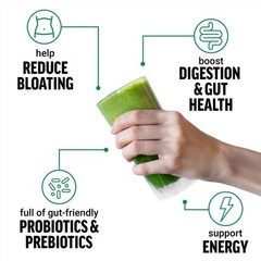 NEW Force Factor Smarter Greens Daily Wellness Powder, Superfood Powder