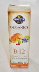 Garden Of Life VITAMIN B-12 SPRAY 2 fl oz (140 Serving) Raspberry 06/26