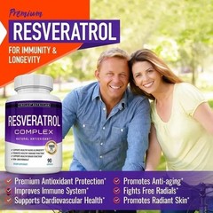 3PCS Resveratrol Supplement 1800mg Natural Antioxidant Premium