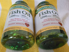 NEW! Lot of 2 btls of Nature’s Bounty rapid softgels, 1200mg Fish Oil, 200/btl