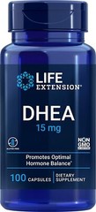 Life Extension DHEA 15mg Hormone Balance Bone Muscle Immune Sexual Health 100Cap