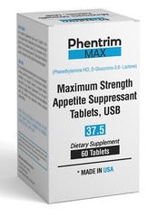 Phentrim Max 37.5 Max Strenght appetite suppressant energy tablet