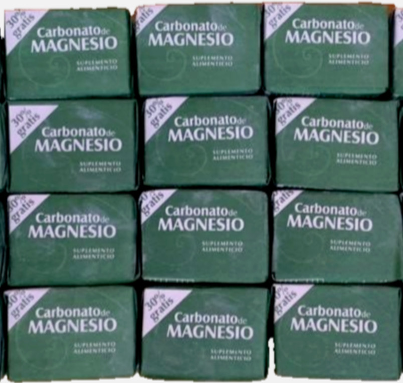 24  Cubes Carbonato de Magnesio PURO Magnesium Carbonate 7g Free shipping!!!!