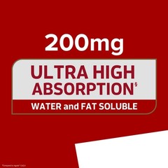Qunol CoQ10 200mg Softgels, Ultra CoQ10 – Ultra High Absorption Coenzyme Q10
