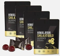 Himalayan Shilajit Herbal Gummies – Natural Mineral Blend – 60 Count