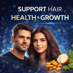3-Pack NOOR Healthy Hair Formula – NOOR Hair Growth Support Capsules – 180 Caps