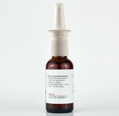 1% Povidone Iodine and Saline 1 oz Nasal Spray in Glass Bottle Fast Shipping