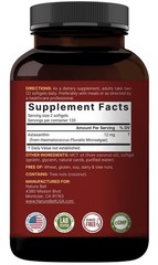 Maximum Strength Astaxanthin 12mg – 240 Softgels, Natural Antioxidant, Non-GMO,
