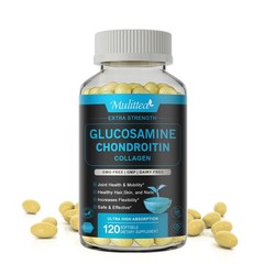 Glucosamine Chondroitin with COLLAGEN Cissus Quadrangularis MSM Turmeric