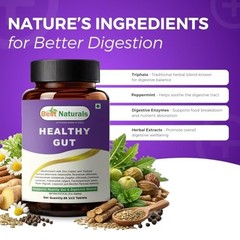 Best Naturals Healthy Gut Triphala Ginger Fennel 60 Tablets Free Ship