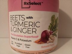 Rx Select® Beets with Turmeric and Ginger Dietary Supplement 7.1 oz 09/2028
