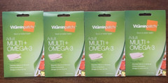 4 Omega3 patch for 120 days supply VitaminPatch patchmd Adult Multi+