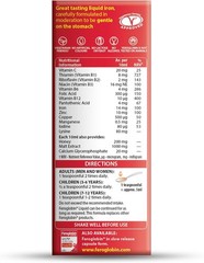Delicious Honey & Orange Iron Liquid – Nutritional Support for Health & Fatigue