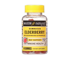 Mason Natural Sambucus Elderberry Gummies 60 Ct Immune Support