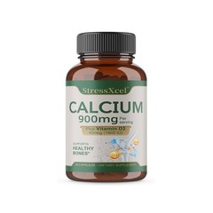 Calcium 8000mg with Vitamin D3, 30/60/120 Tablets – Non-GMO Support Bone Health