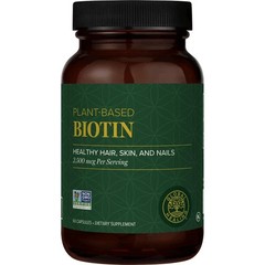 Global Healing Biotin 2500mcg, Organic Extract – 60 Capsules 100%Authentic