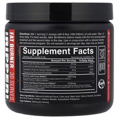 The Ripper, Fat Burner, Fruit Punch, 5.3 oz (150 g)