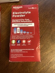 Amazon Basic Care Electrolyte Powder Packets Cherry Lot Of 5 Boxes Exp. 7/2027