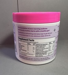 BelliWelli Fiber Supplement- Collagen, Probiotics and Electrolytes, Gut Balance