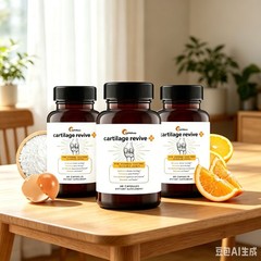 UpWellness Joint Cartilage Revive + (5Pack) Support Supplement for Men and Women