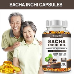 Sacha Inchi Oil 120pcs – Heart and Joint Health, Brain Function, Boosts Immunity