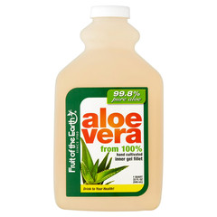 Fruit of the Earth Aloe Vera Juice, 32 fl oz – Single Bottle