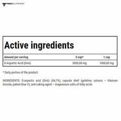 Trec Nutrition DAA ULTRA 2-PACK Testosterone Booster Testo Modulator Sex Drive