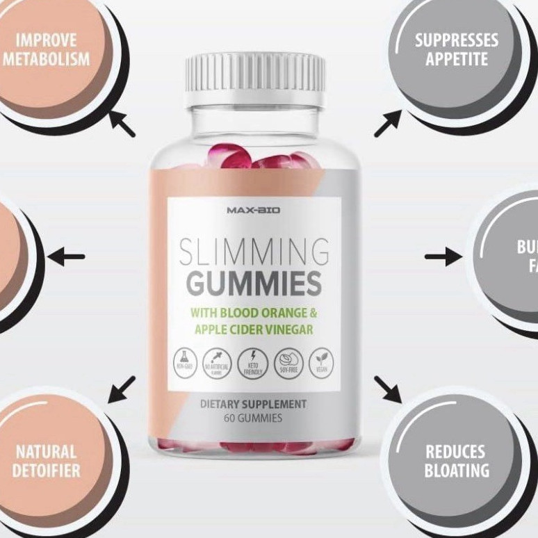It Works! Slimming Gummies Supplement Blood Orange + ACV 60 Count Vegan