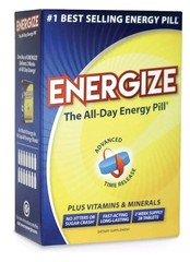ENERGIZE America’s #1 Selling All-Day Energy Pill – 28 Count Tab Ex 1/7/2027