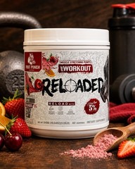 5% Nutrition Rich Piana Reloaded Pre-Workout Fruit Punch High Stim Exp 07/2028.