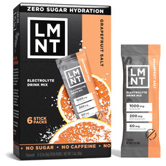 LMNT Zero Sugar Electrolyte Drink Mix – Grapefruit – 6ct-free shipping