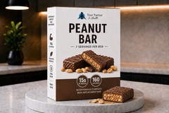 PEANUT BARS – 6 BOXES/42 SERVINGS – SIMILAR TO OPTIFAST BARS- FRESH