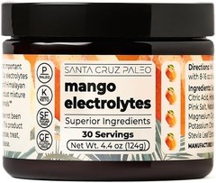 Santa Cruz Paleo Electrolyte Powder Orange Flavor Sugar Free Hydration Drink …