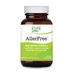 AllerFree Natural Allergy Support Supplement by – Non Drowsy Pills for Sinus …