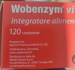Wobenzym Joint Health Plus Immune Support 120 Tablets Exp 5/2027