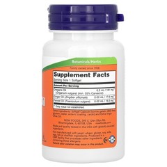 Now Foods Oregano Oil 90 Softgels GMP Quality Assured
