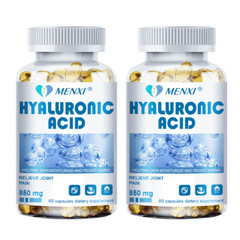 Hyaluronic Acid Capsules – Skin Hydration & Joint Lubrication Low Molecular 60pc