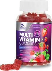 Natural Complete Daily Gummy Vitamin – Multi with Vitamins A, C, E, B6, B12