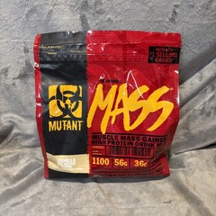 Fit Foods Mutant Mass – Muscle Mass Gainer Vanilla Ice Cream 5 lbs