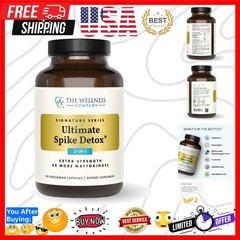 Ultimate Spike Detox – Dr. McCullough Designed – 3-in-1 Nattokinase, Turmeric…