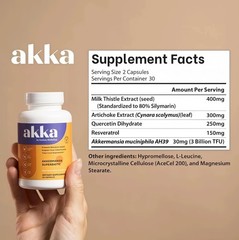 3PCS-AKKA-Premium Liver Detoxify Detox & Repair Superbiotic,Gut Health