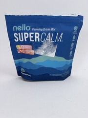 10 Ct NEW Nello Super Calming Drink Mix Raspberry Lemonade & Strawberries Cream
