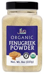 Organic Fenugreek Powder 8oz Jar – Gluten Free, Non-GMO, Methi Powder, Pure,…