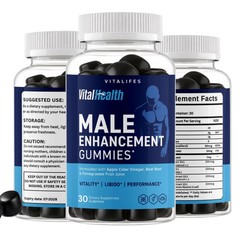 (3 Pack) VitalHealth Gummys Male Health Support Vitamin Vital Health 30 Gummies